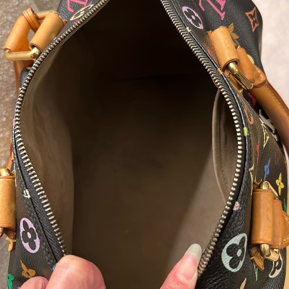 ⭐️Authentic Louis Vuitton speedy Takashi Murakami multi color Bag size 30 - Picture 16 of 17